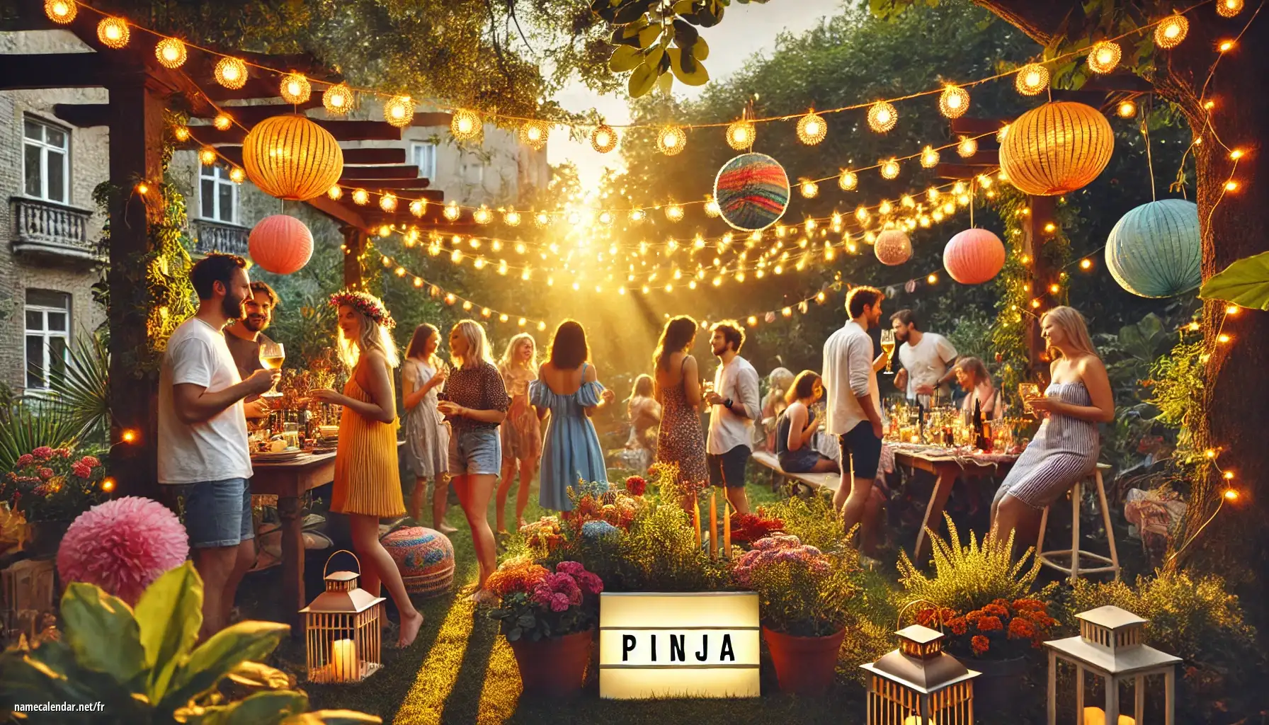 Célébration du jour du nom et du nom - Pinja