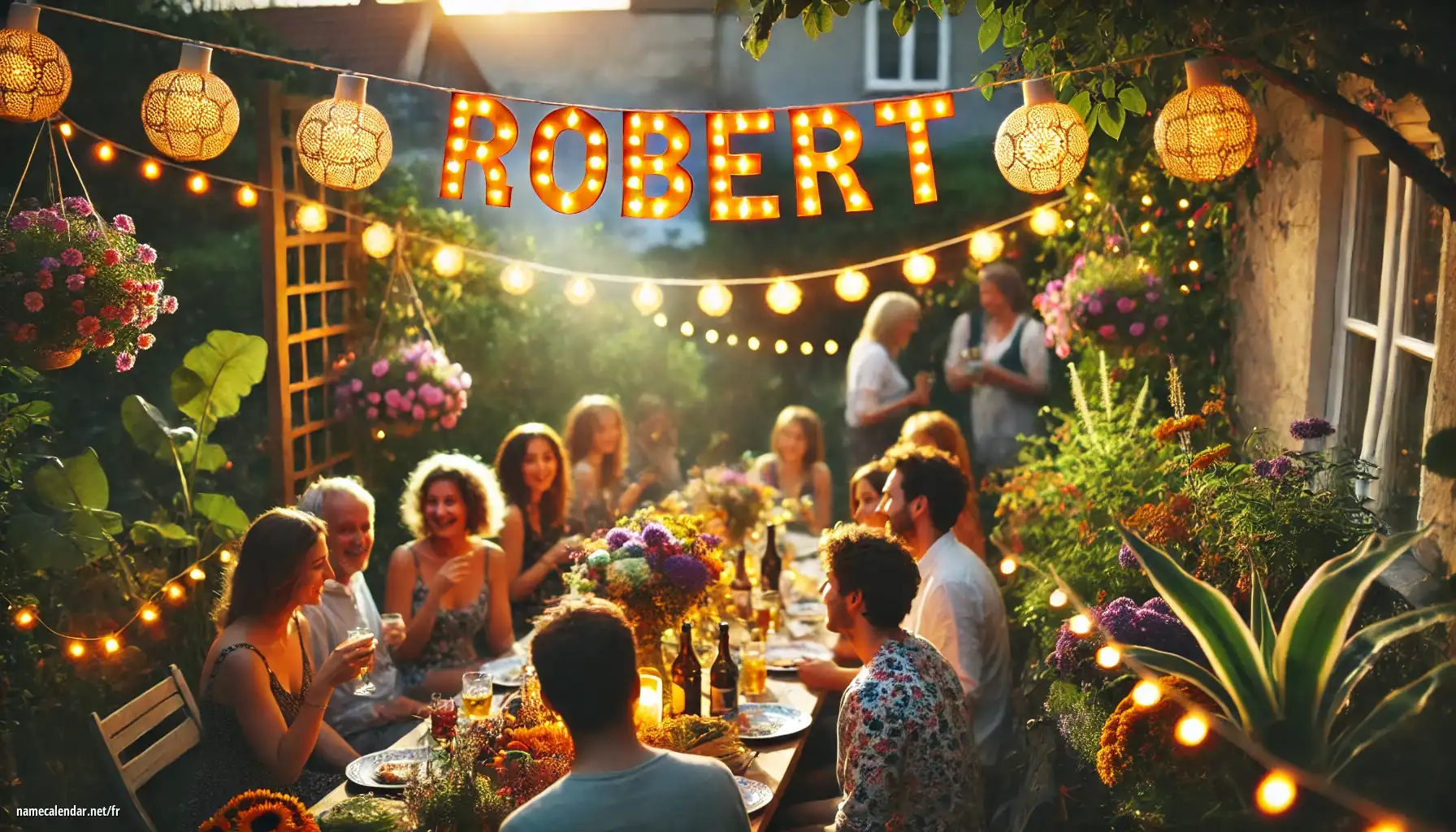 Célébration du jour du nom et du nom - Róbert