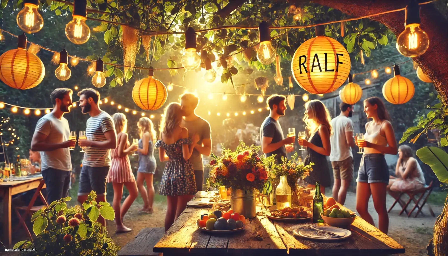 Célébration du jour du nom et du nom - Ralf