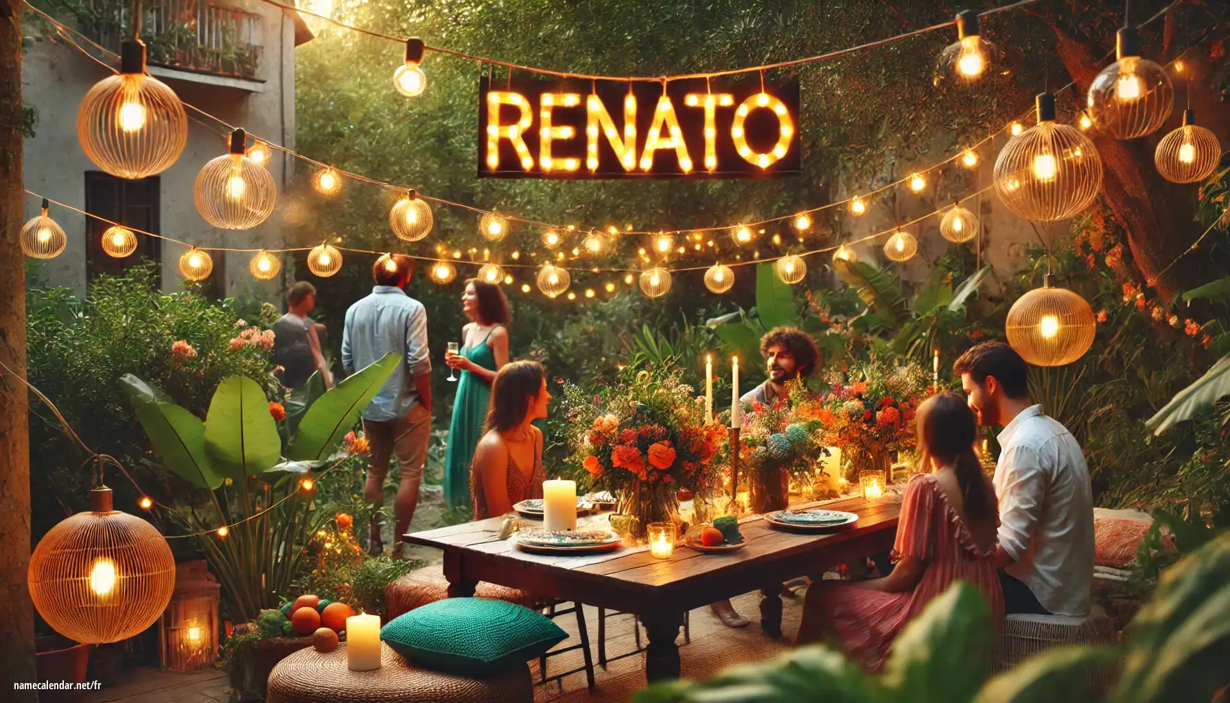 Célébration du jour du nom et du nom - Renátó