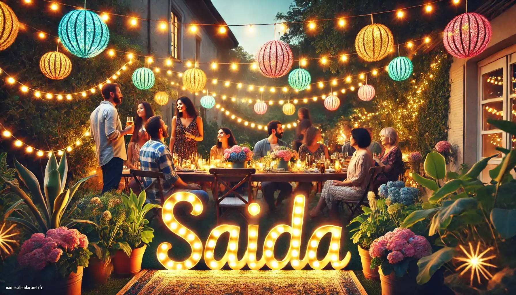 Célébration du jour du nom et du nom - Saida