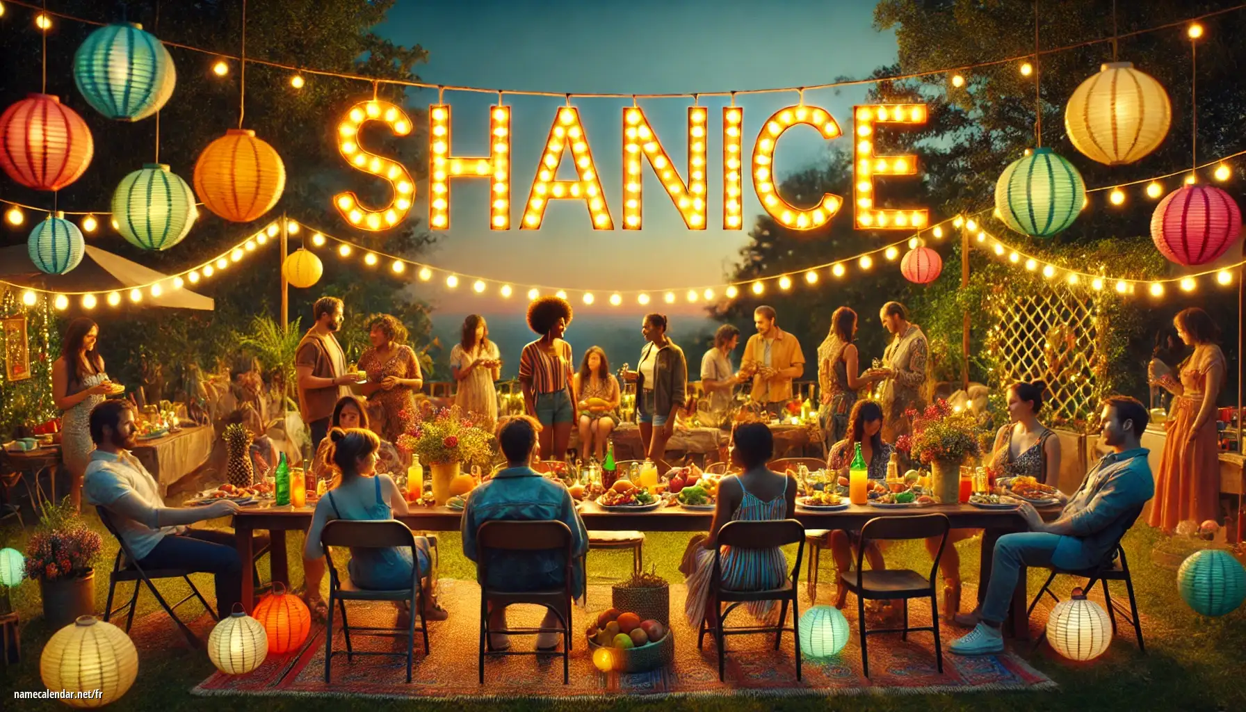 Célébration du jour du nom et du nom - Shanice