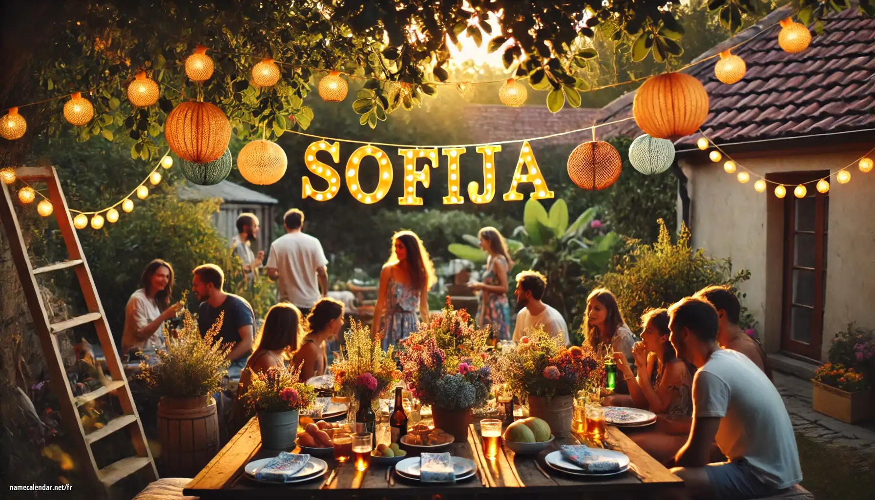 Célébration du jour du nom et du nom - Sofija