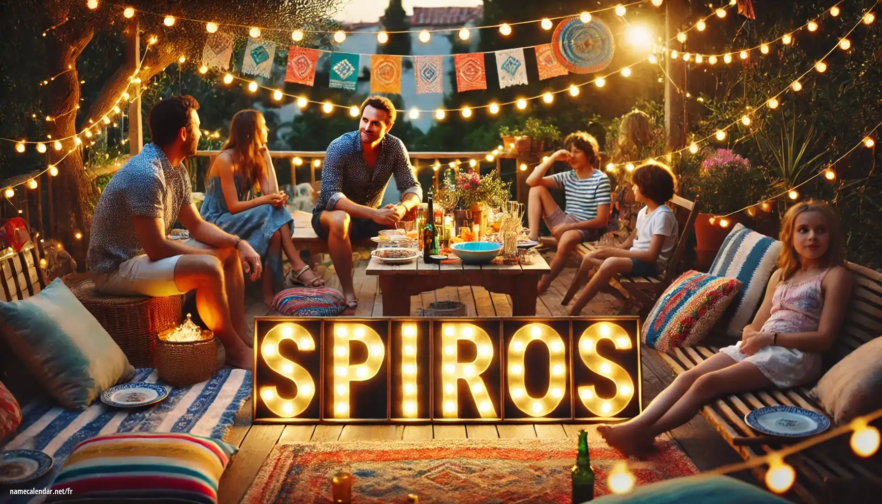 Célébration du jour du nom et du nom - Spiros