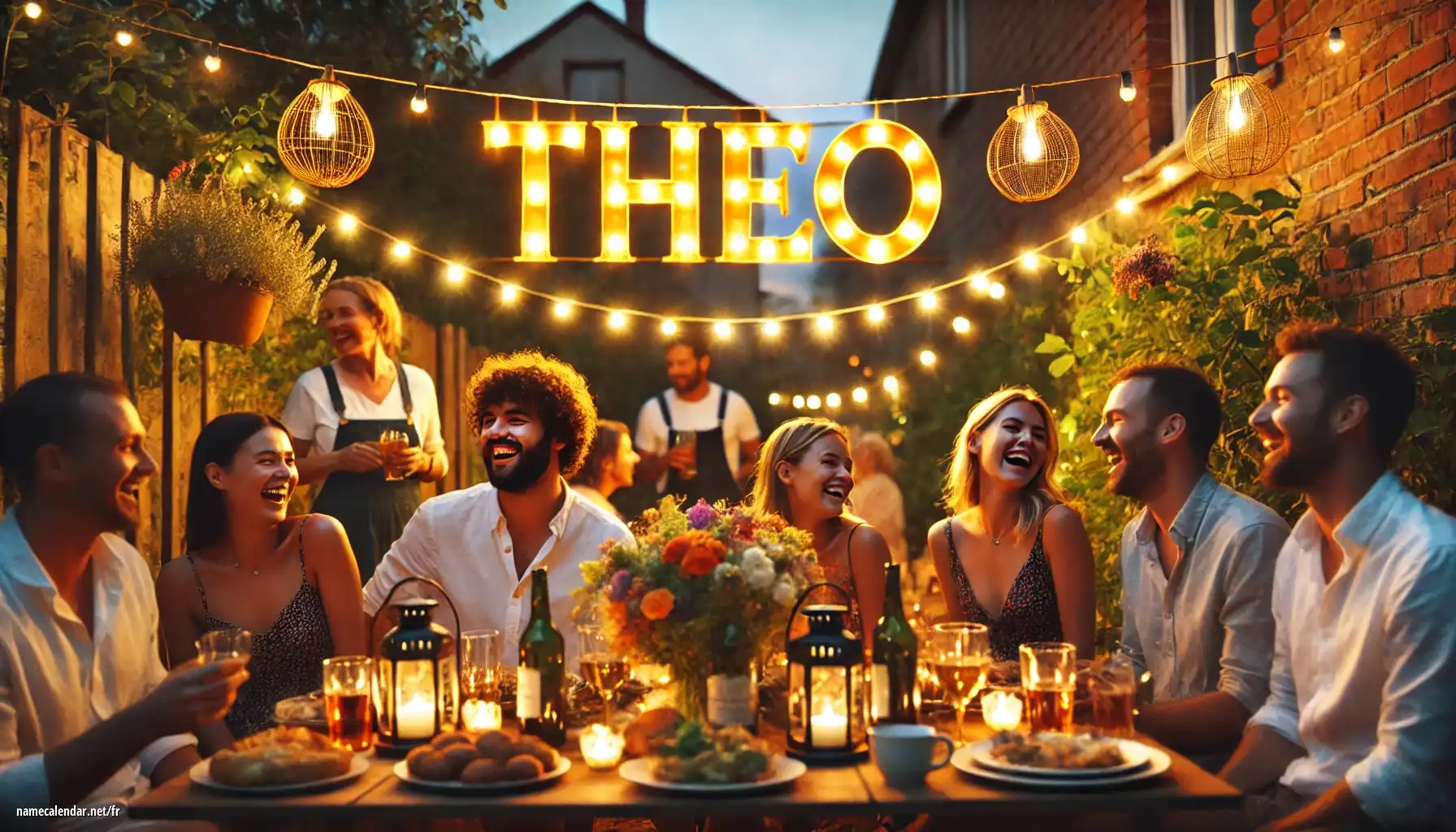 Célébration du jour du nom et du nom - Theo