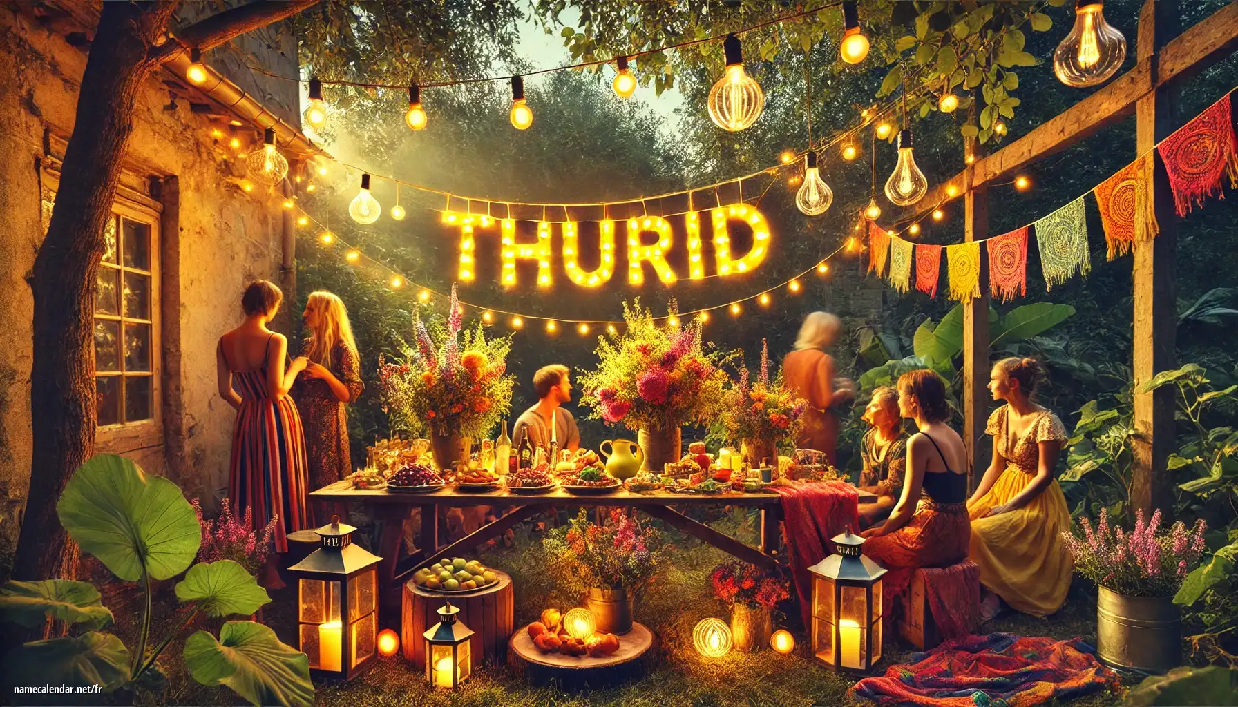 Célébration du jour du nom et du nom - Thurid