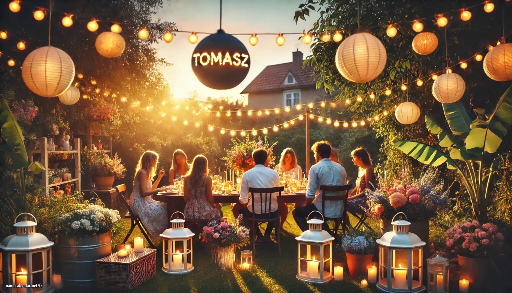 Célébration du jour du nom et du nom - Tomasz