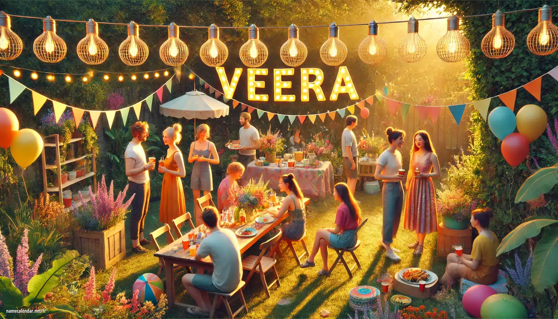 Célébration du jour du nom et du nom - Veera