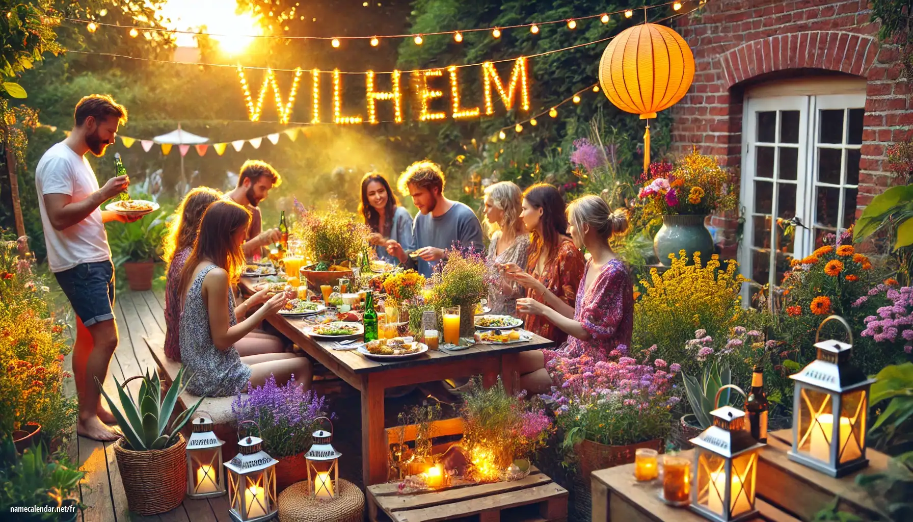 Célébration du jour du nom et du nom - Wilhelm