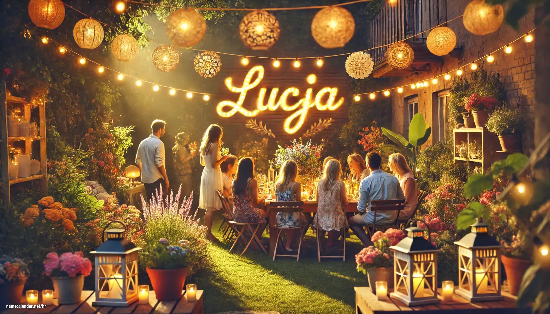 Proslava imendana i imendana - Łucja