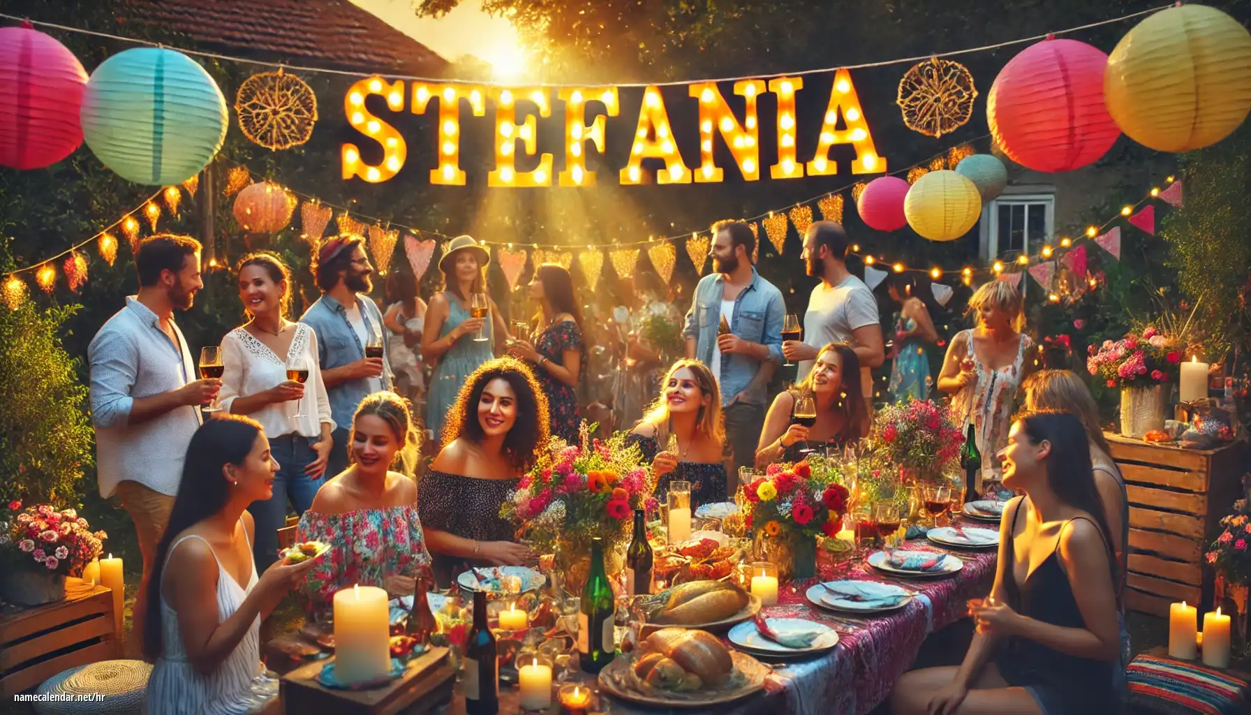 Proslava imendana i imendana - Štefánia