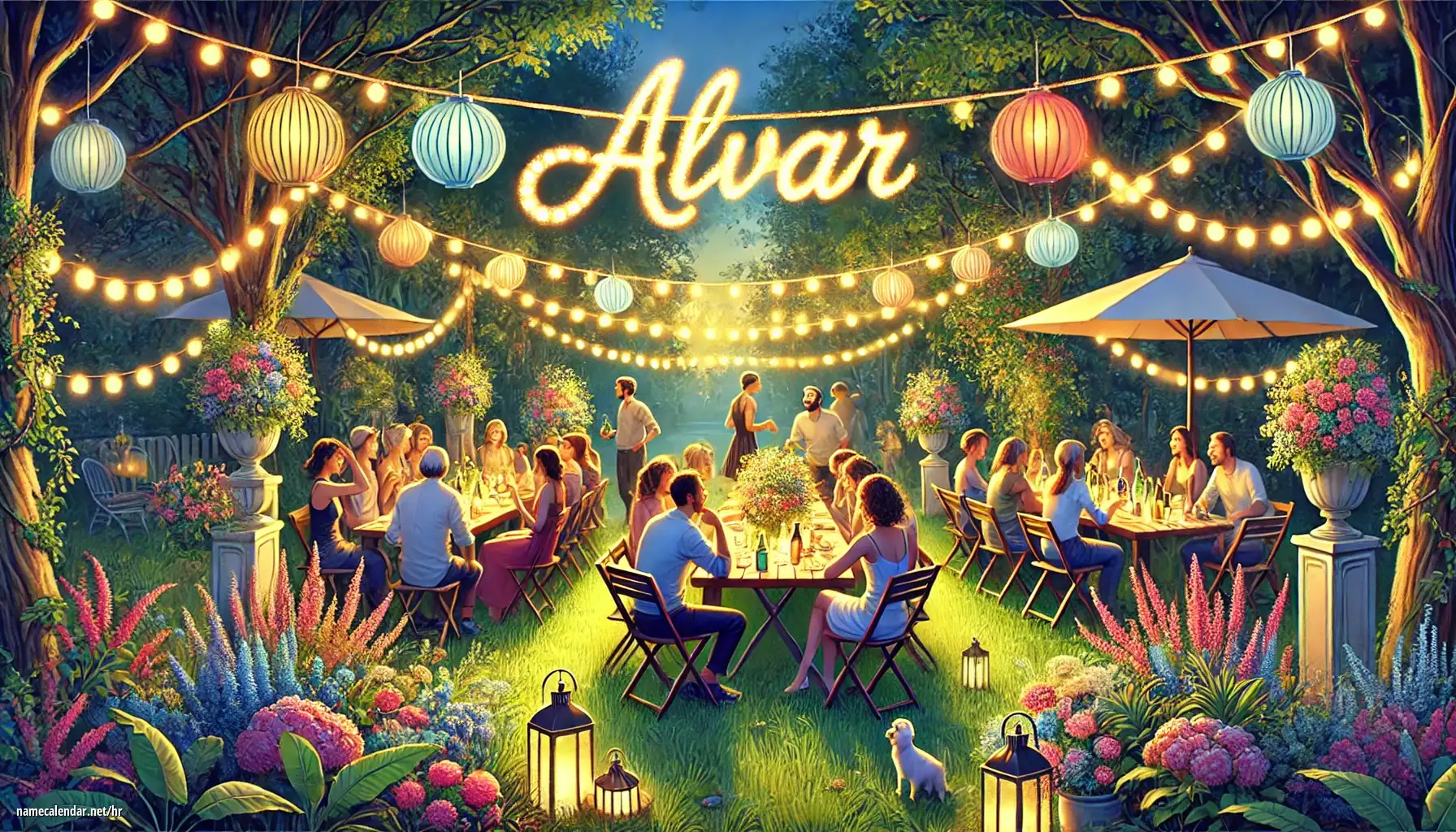 Proslava imendana i imendana - Alvar