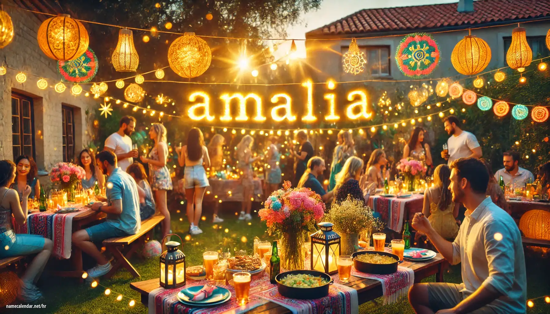 Proslava imendana i imendana - Amalia