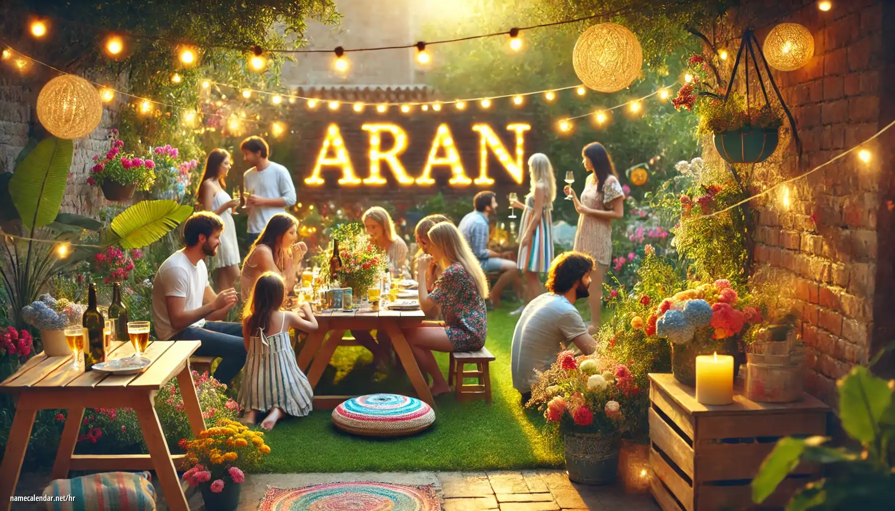 Proslava imendana i imendana - Aran