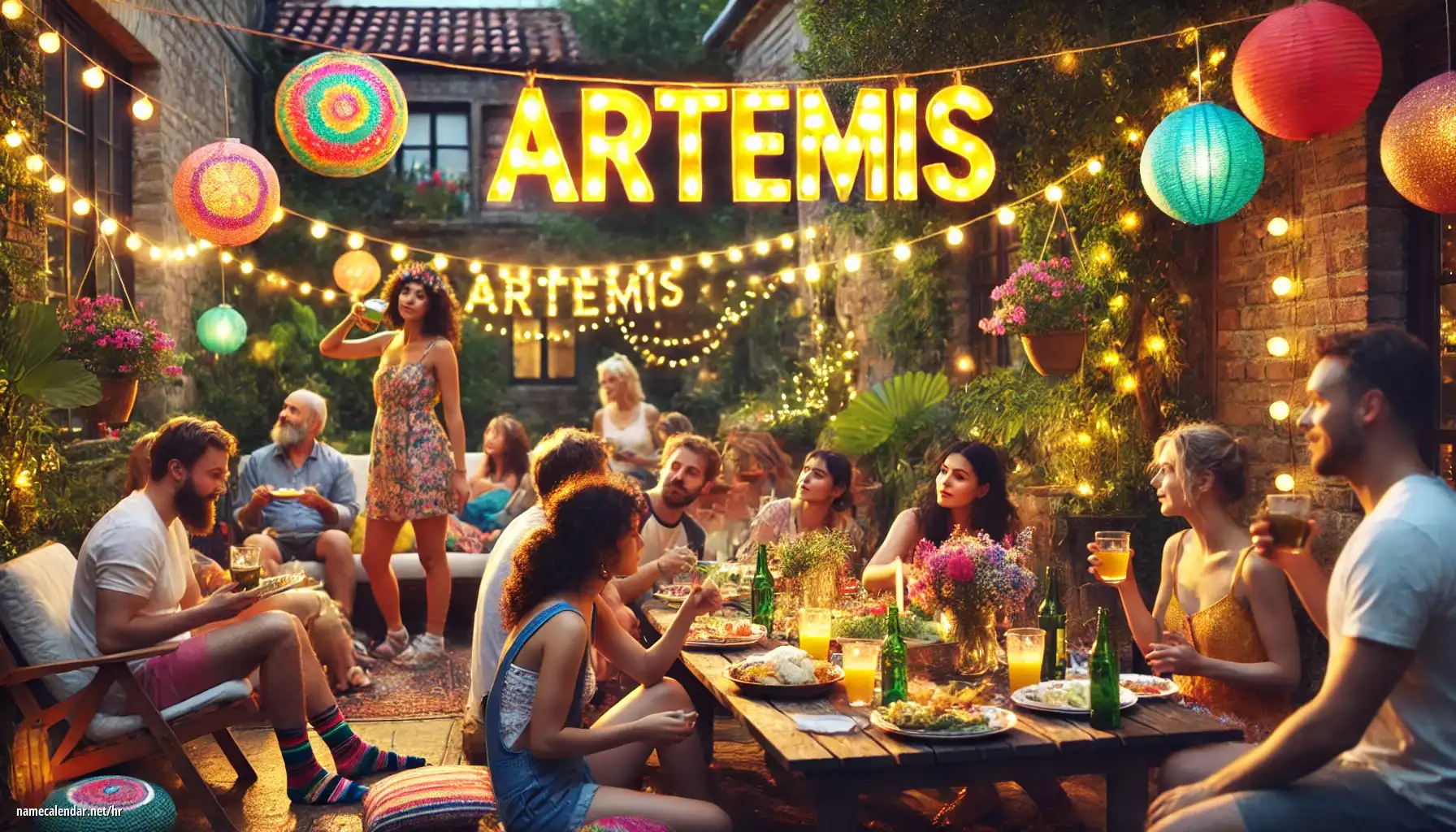 Proslava imendana i imendana - Artemis