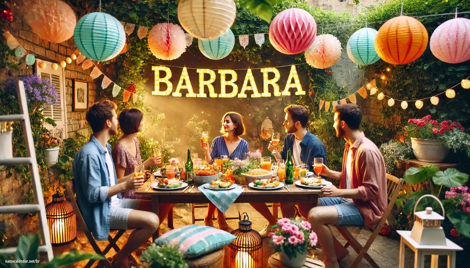 Proslava imendana i imendana - Barbara