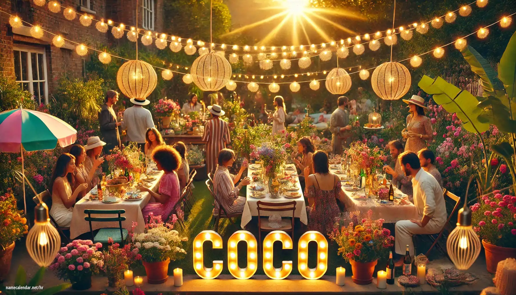 Proslava imendana i imendana - Coco