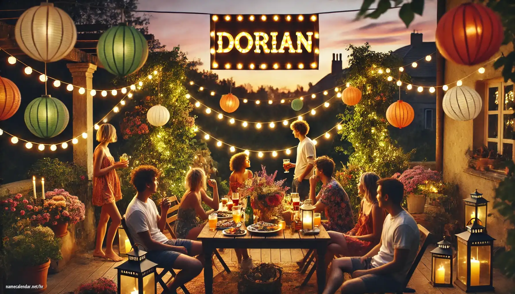 Proslava imendana i imendana - Dorian