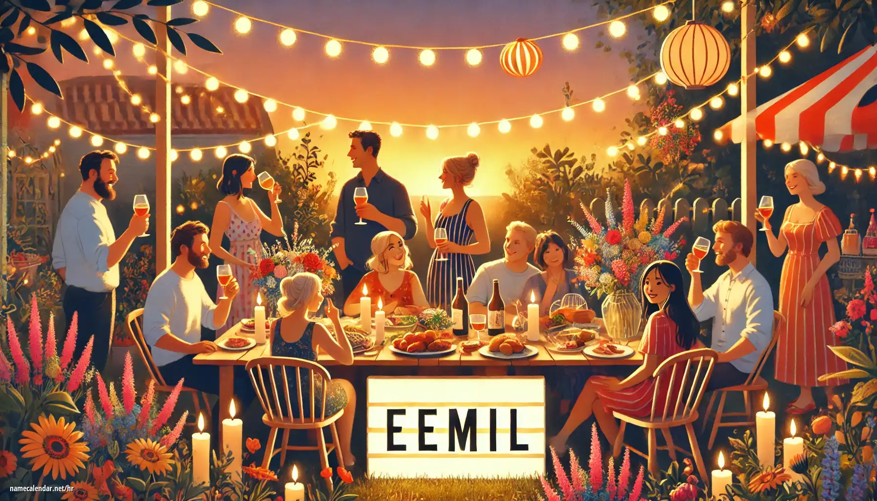 Proslava imendana i imendana - Eemil