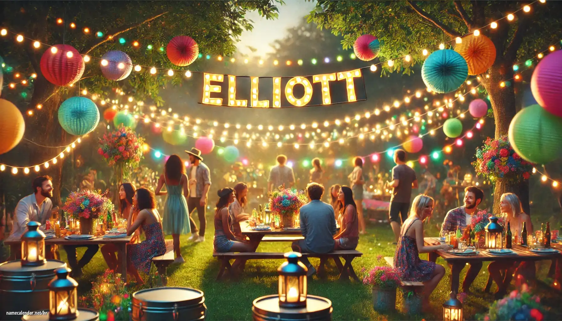 Proslava imendana i imendana - Elliott