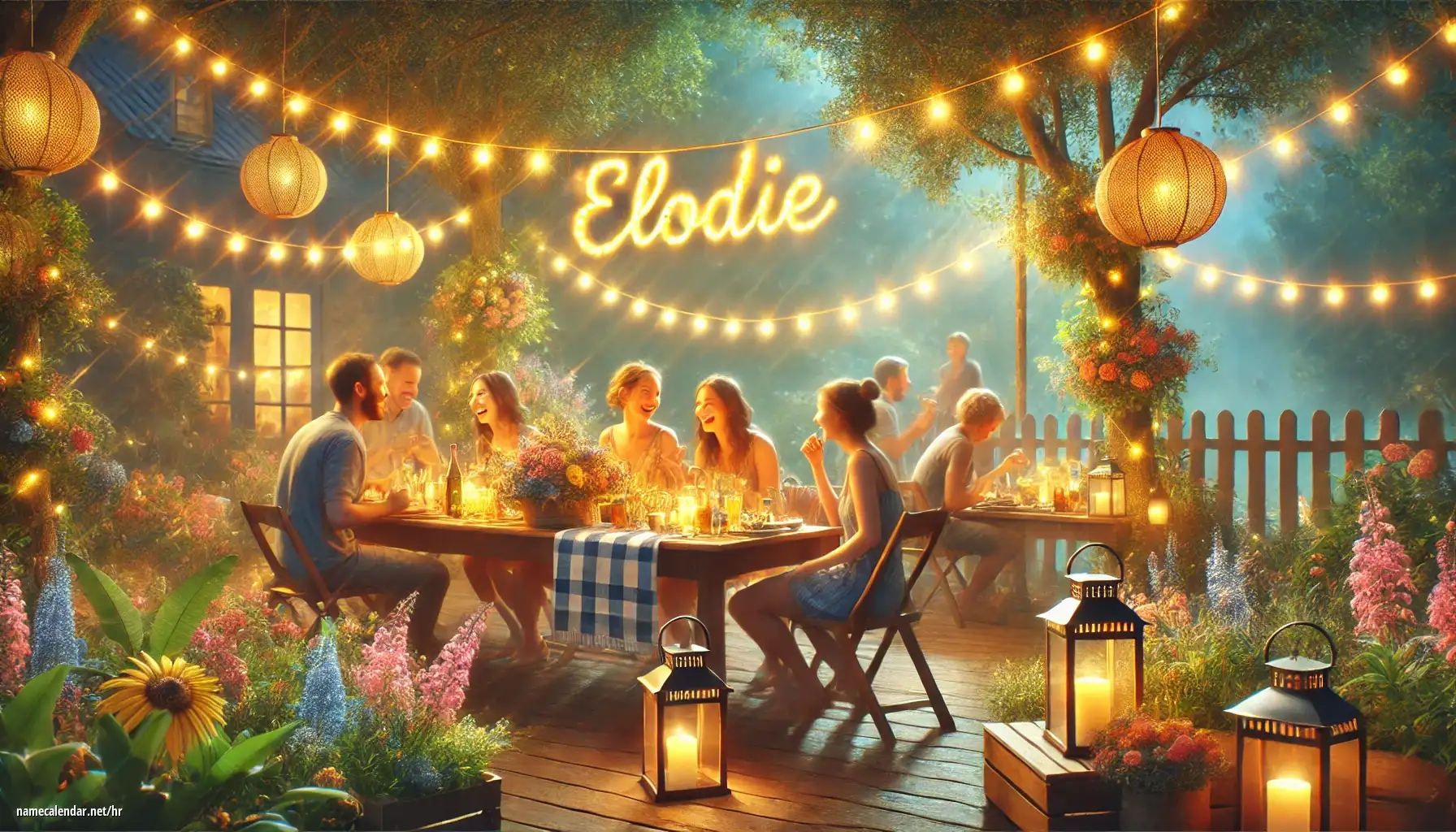 Proslava imendana i imendana - Elodie