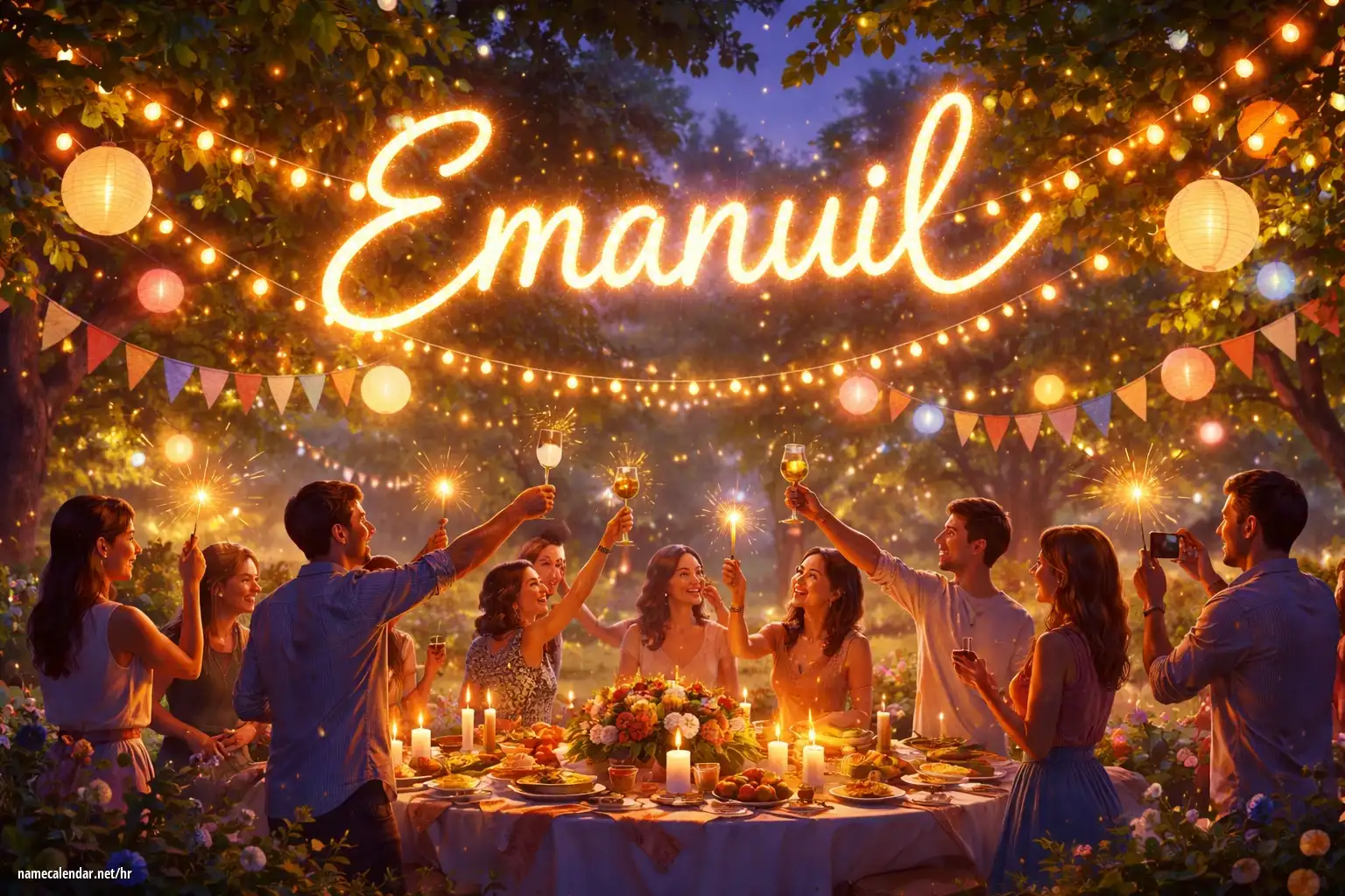 Proslava imendana i imendana - Emanuil