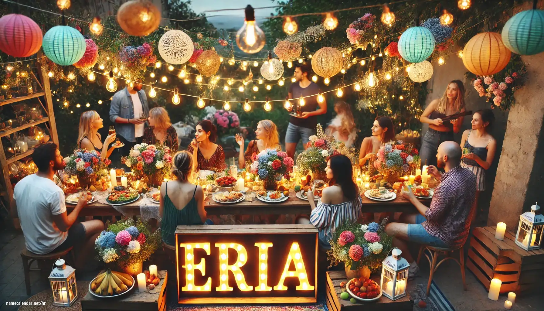 Proslava imendana i imendana - Eria