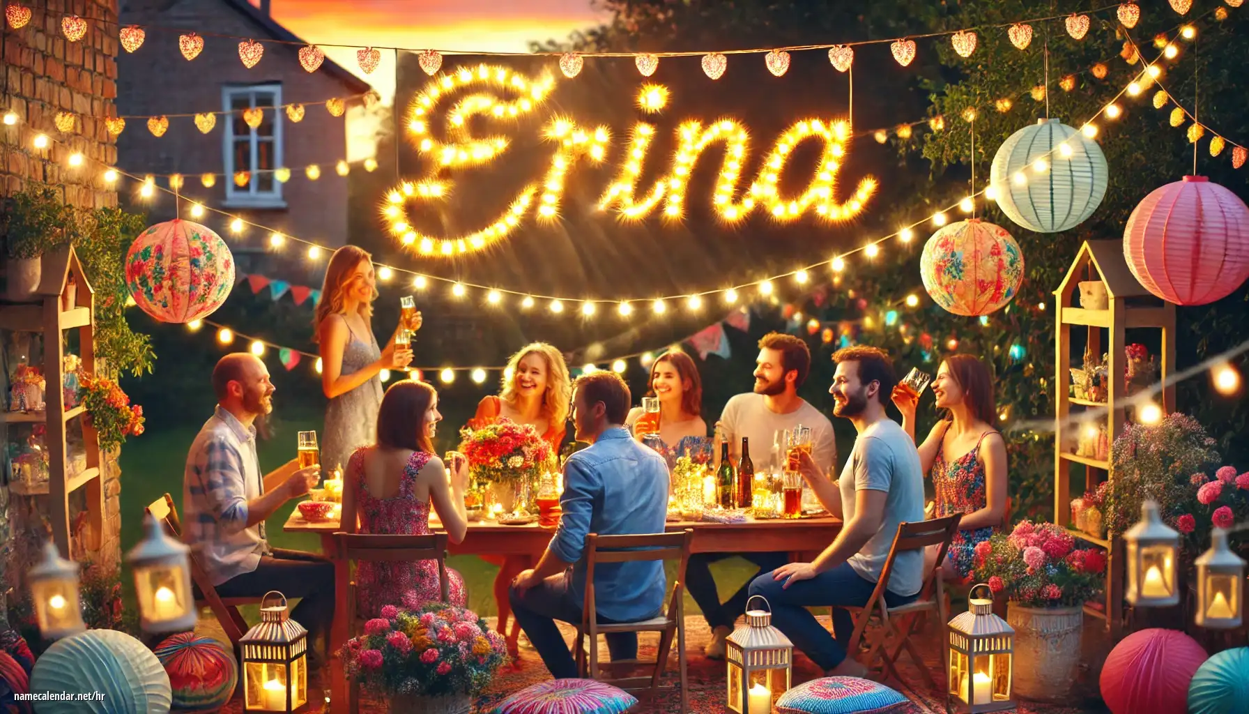 Proslava imendana i imendana - Erina