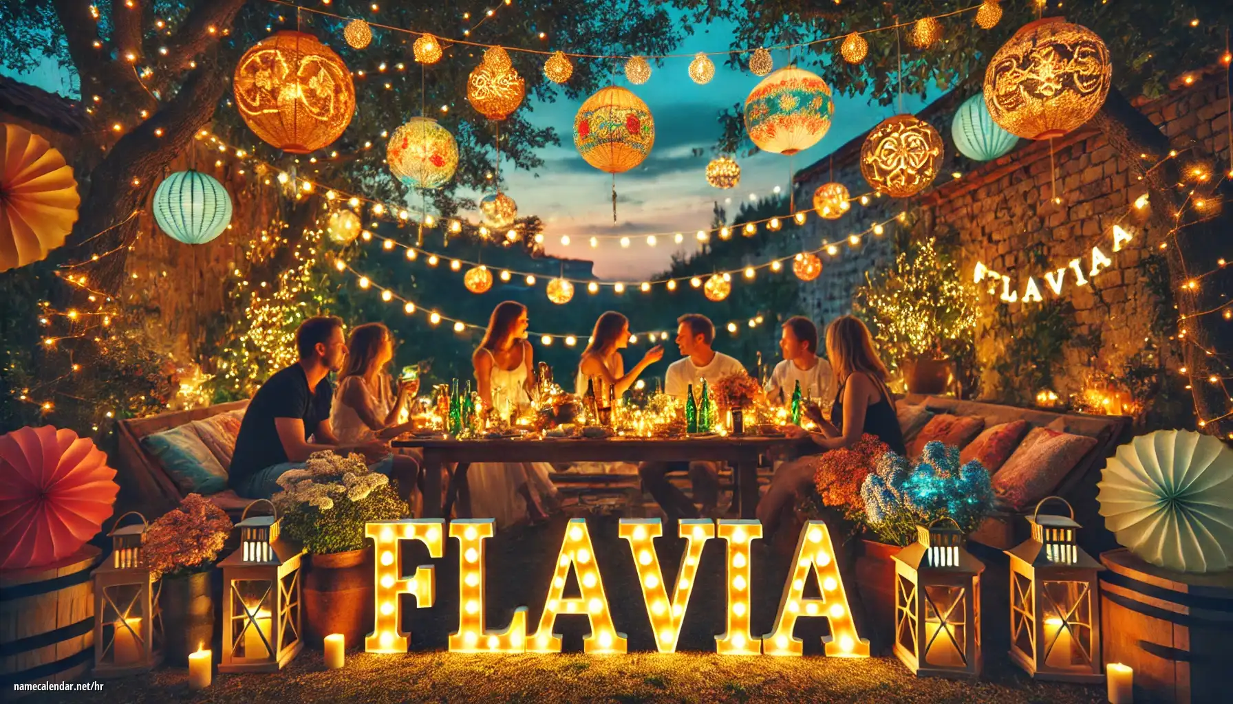 Proslava imendana i imendana - Flavia