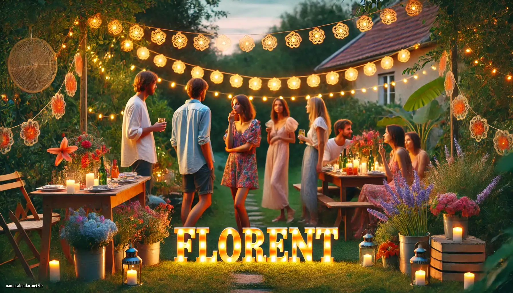 Proslava imendana i imendana - Florent