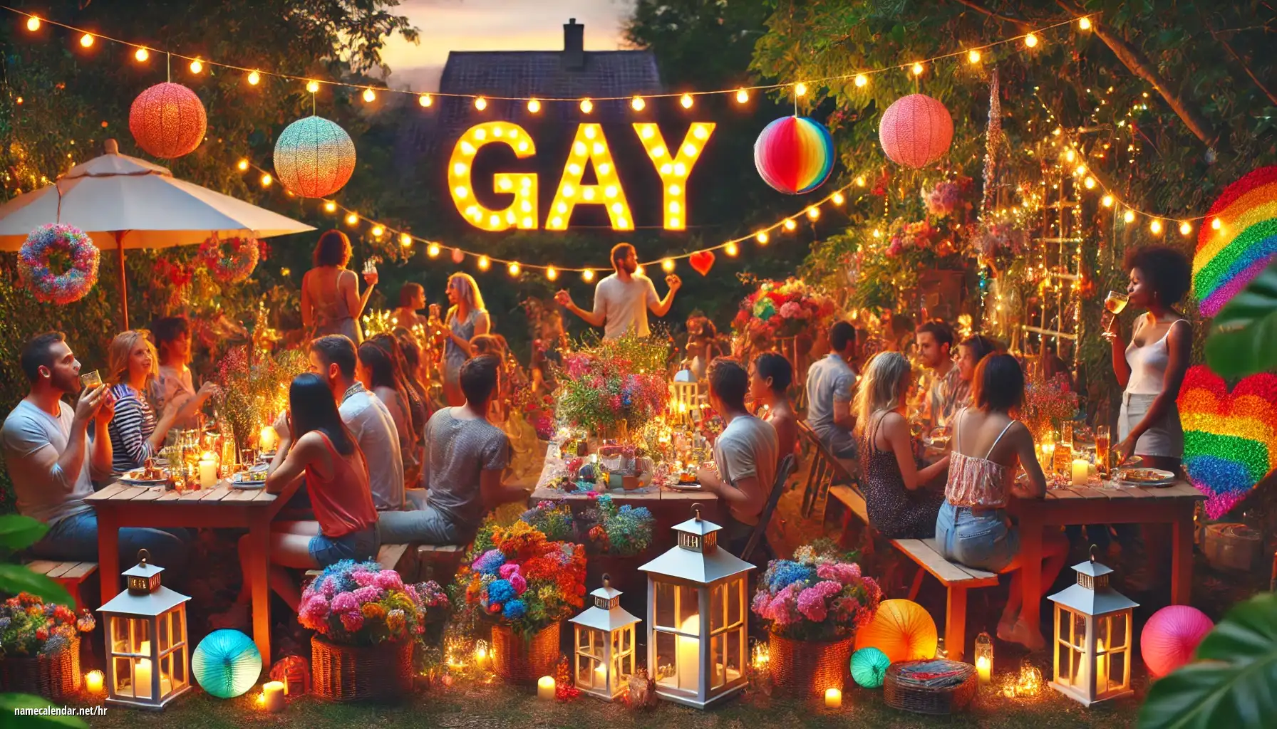 Proslava imendana i imendana - Gay