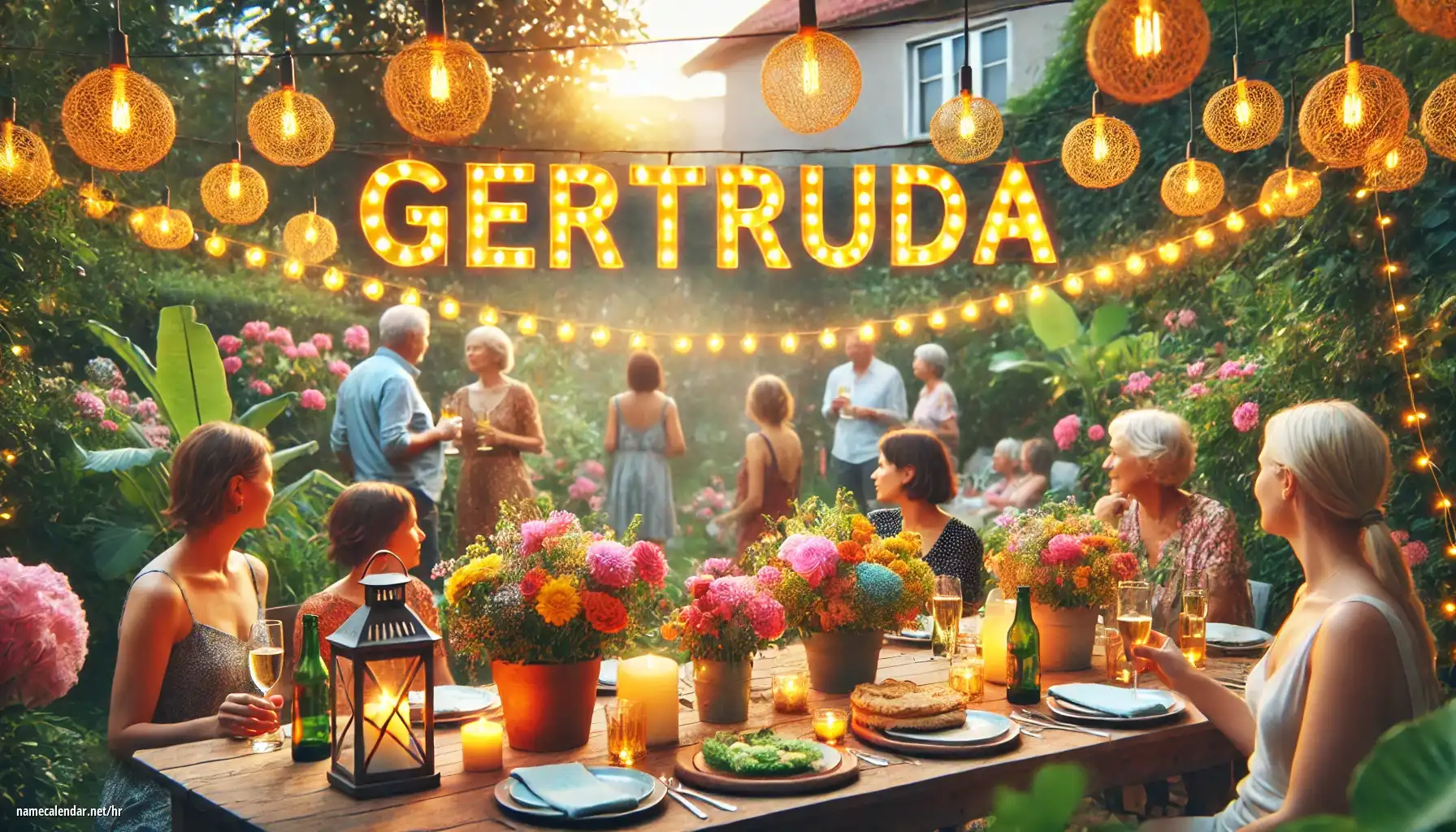 Proslava imendana i imendana - Gertruda