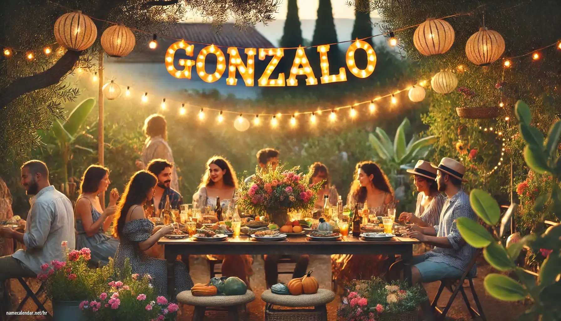 Proslava imendana i imendana - Gonzalo