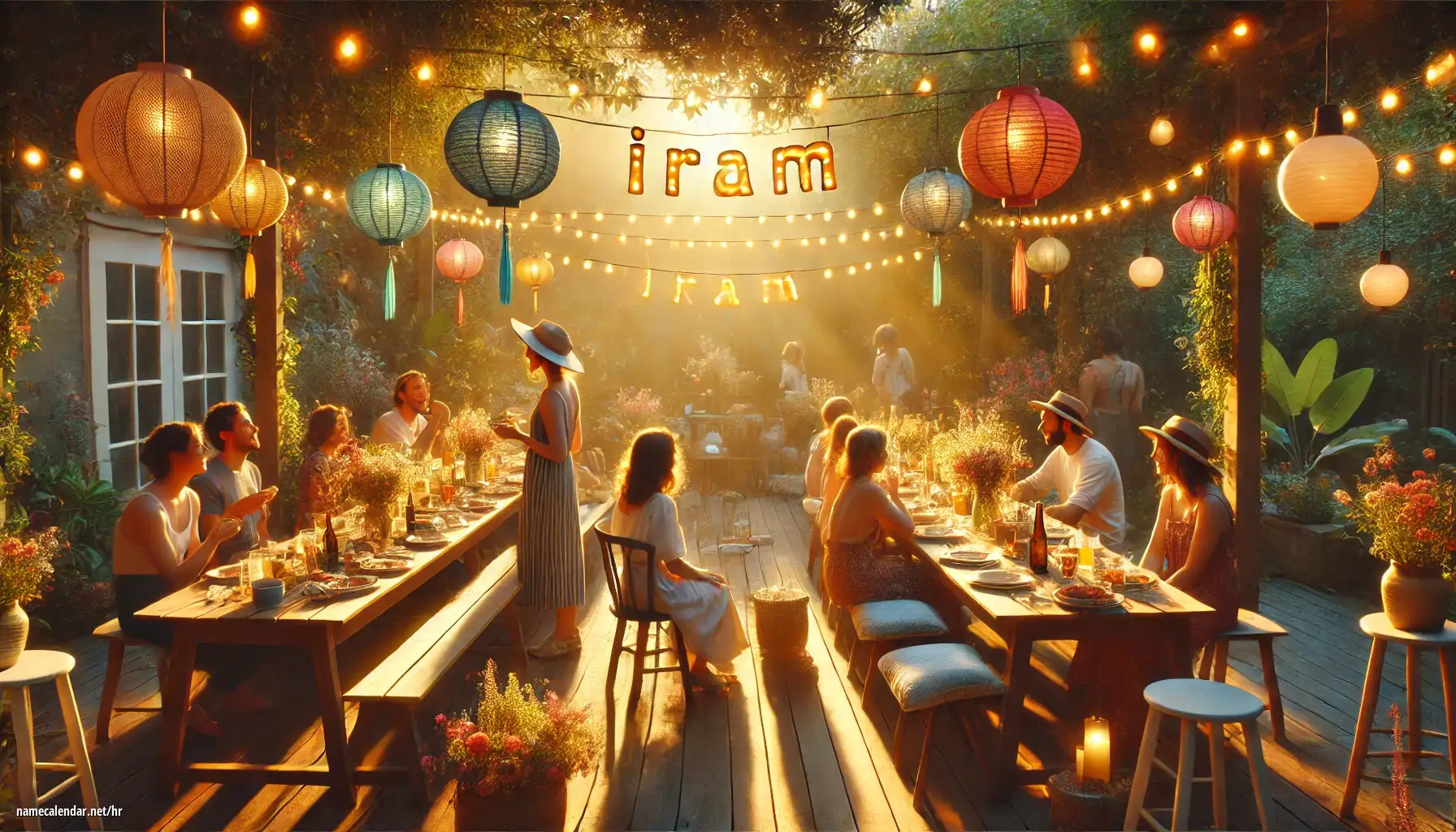 Proslava imendana i imendana - Iram