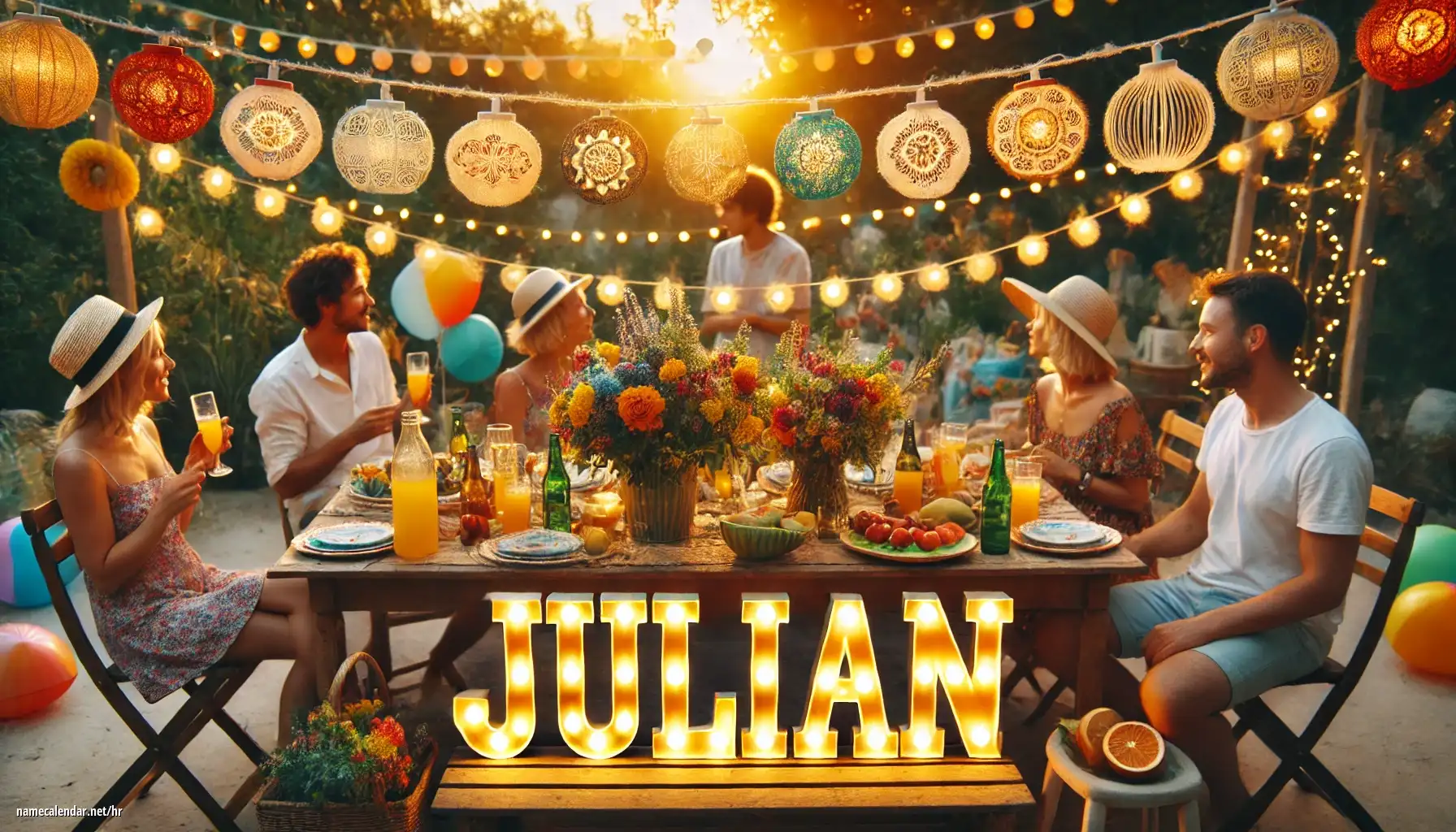 Proslava imendana i imendana - Julián