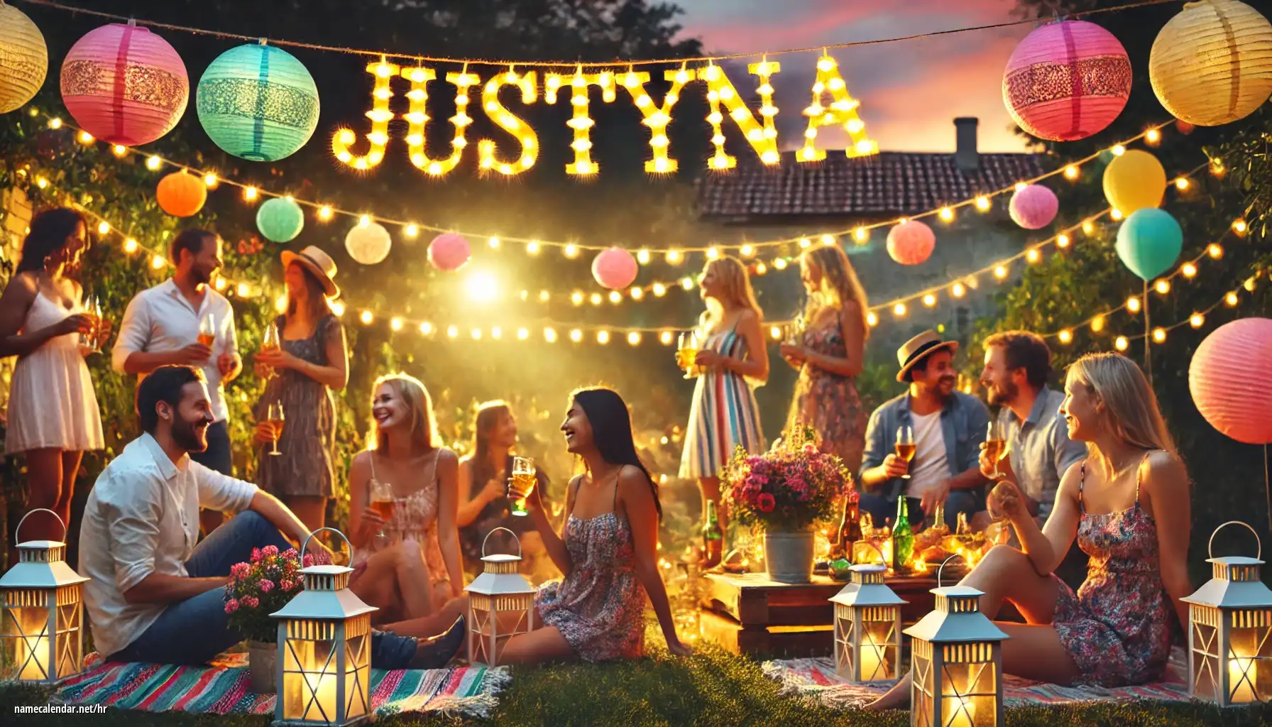 Proslava imendana i imendana - Justýna