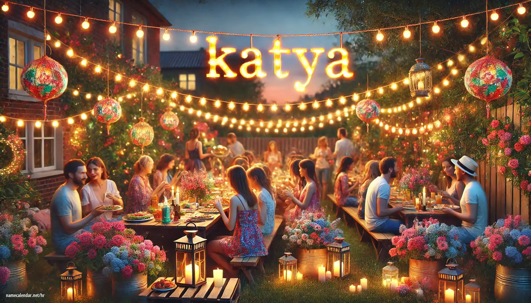 Proslava imendana i imendana - Katya