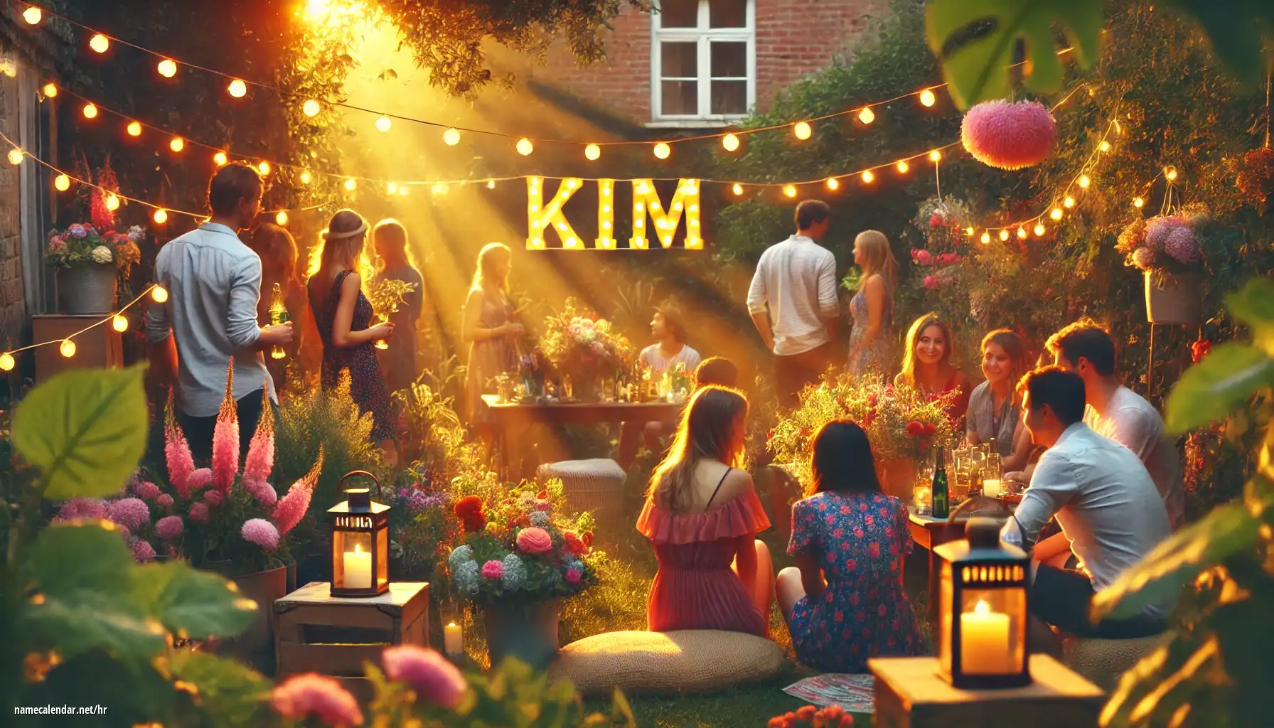 Proslava imendana i imendana - Kim