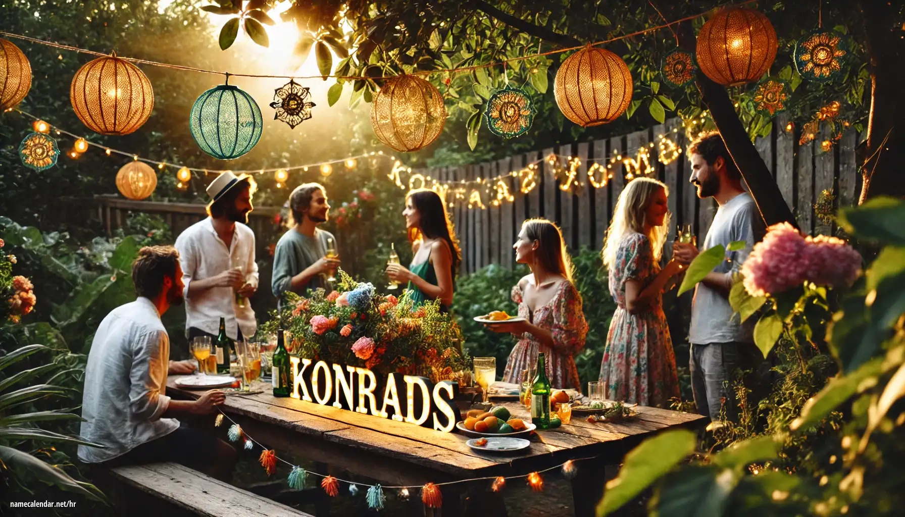 Proslava imendana i imendana - Konrads