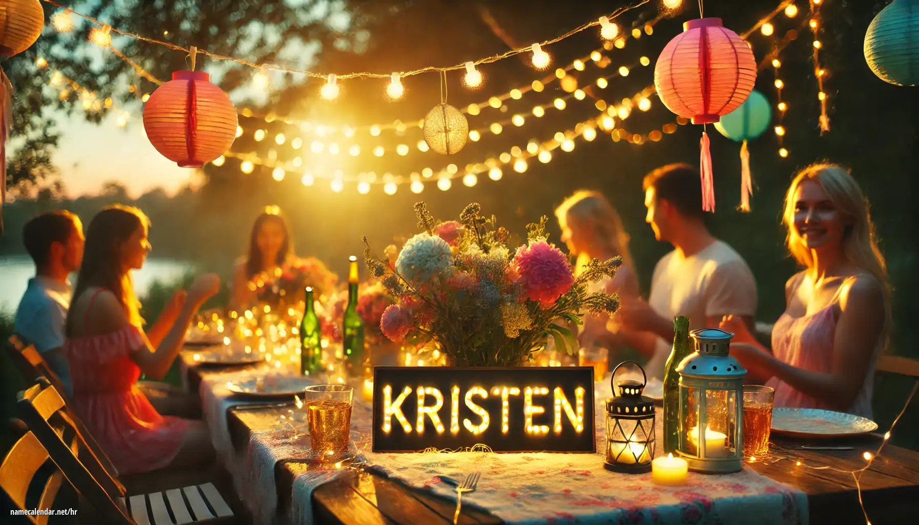 Proslava imendana i imendana - Kristen