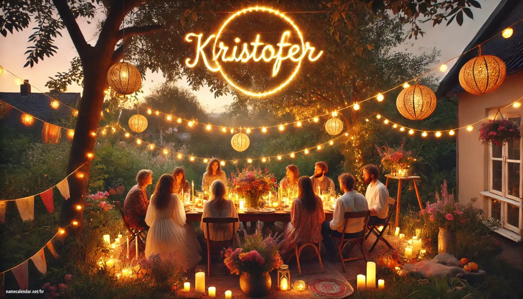 Proslava imendana i imendana - Kristofer