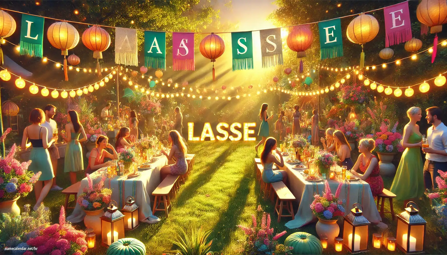 Proslava imendana i imendana - Lasse