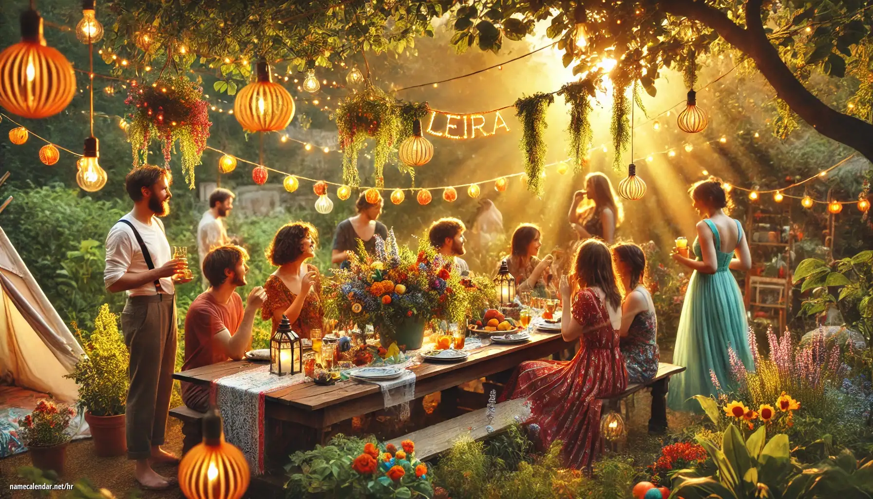 Proslava imendana i imendana - Leira