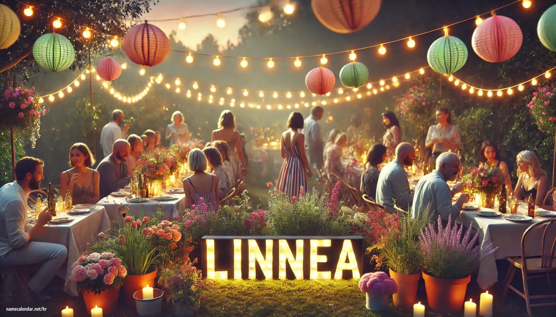 Proslava imendana i imendana - Linnea