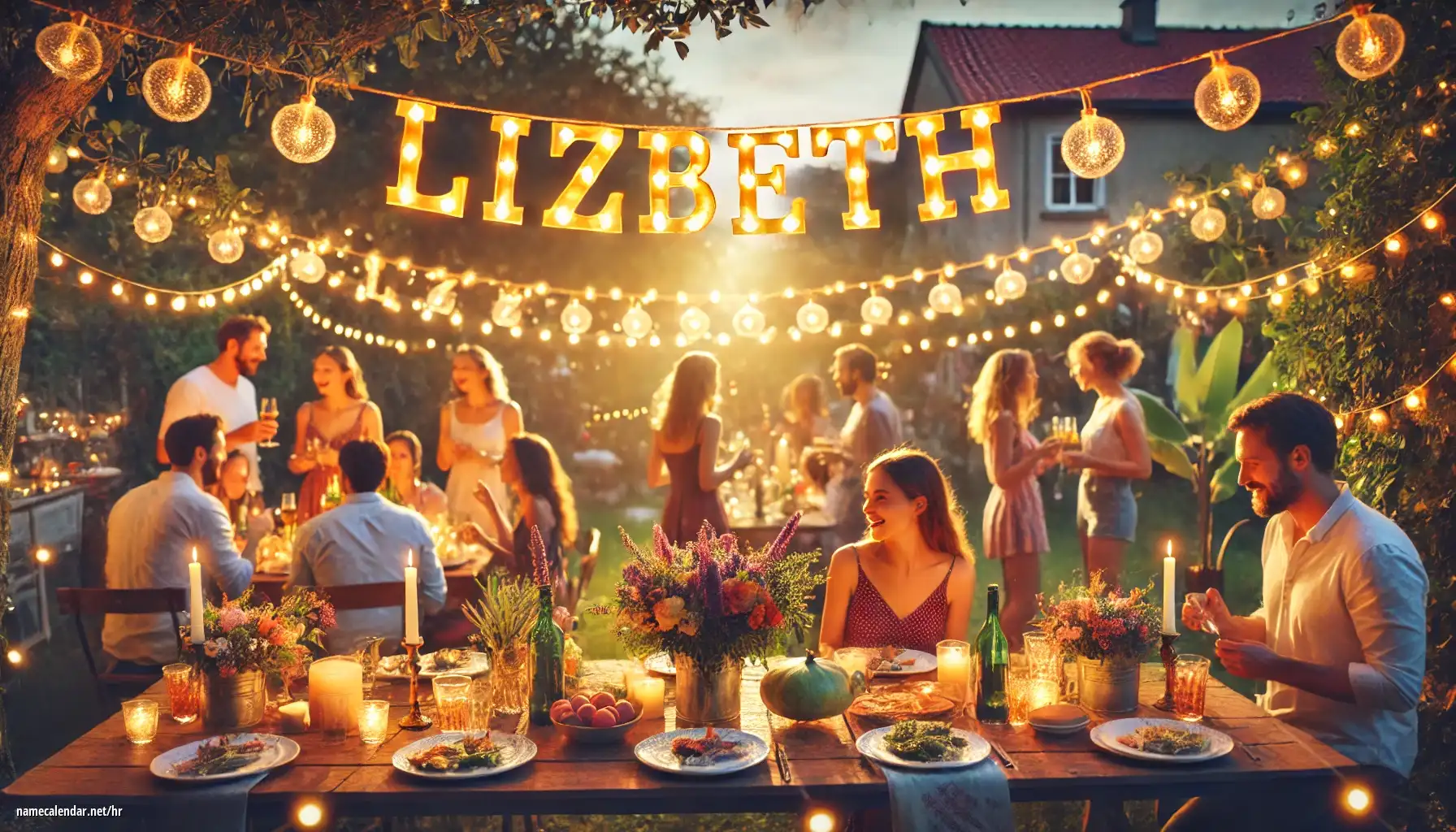 Proslava imendana i imendana - Lizbeth