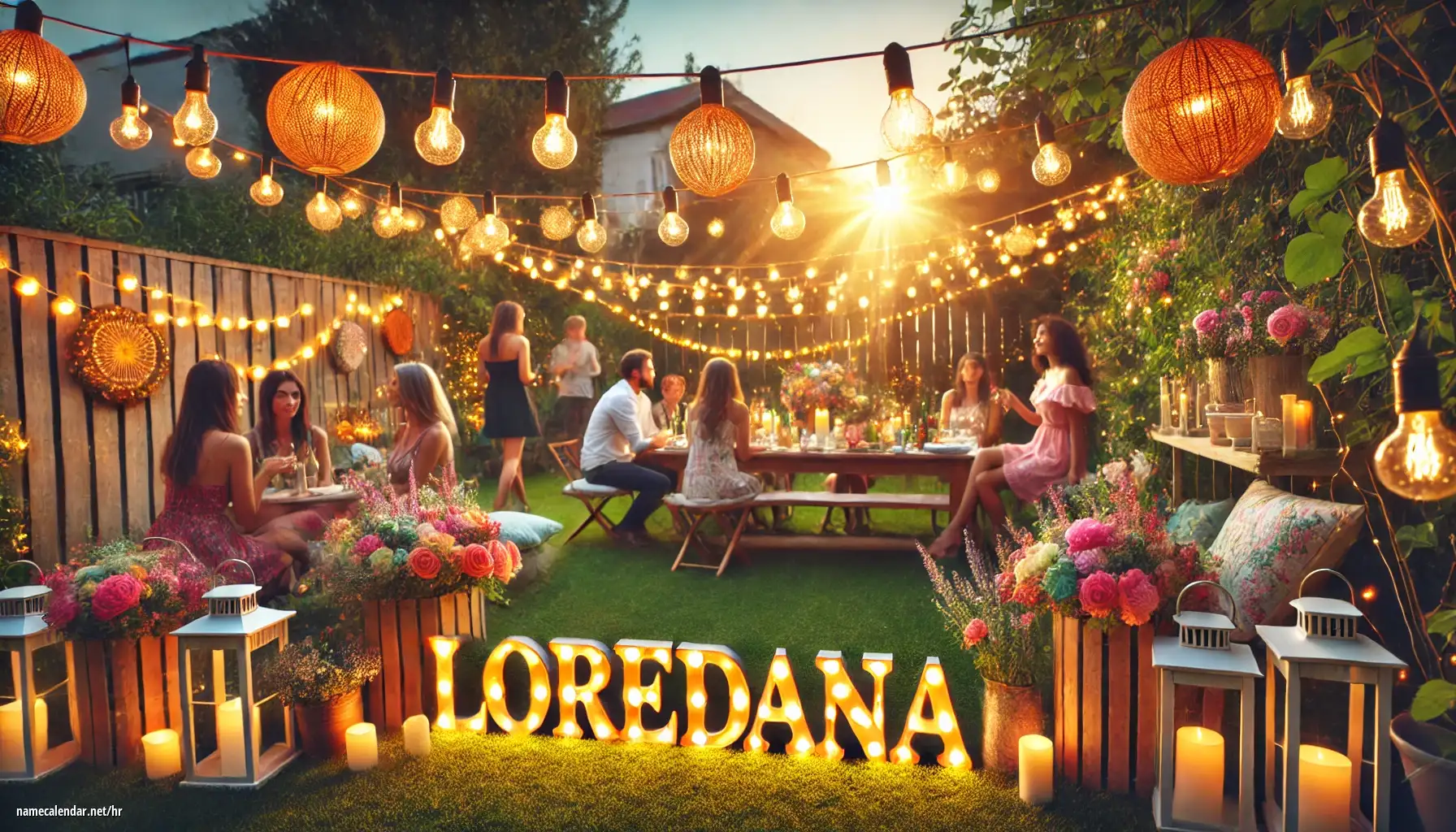 Proslava imendana i imendana - Loredana