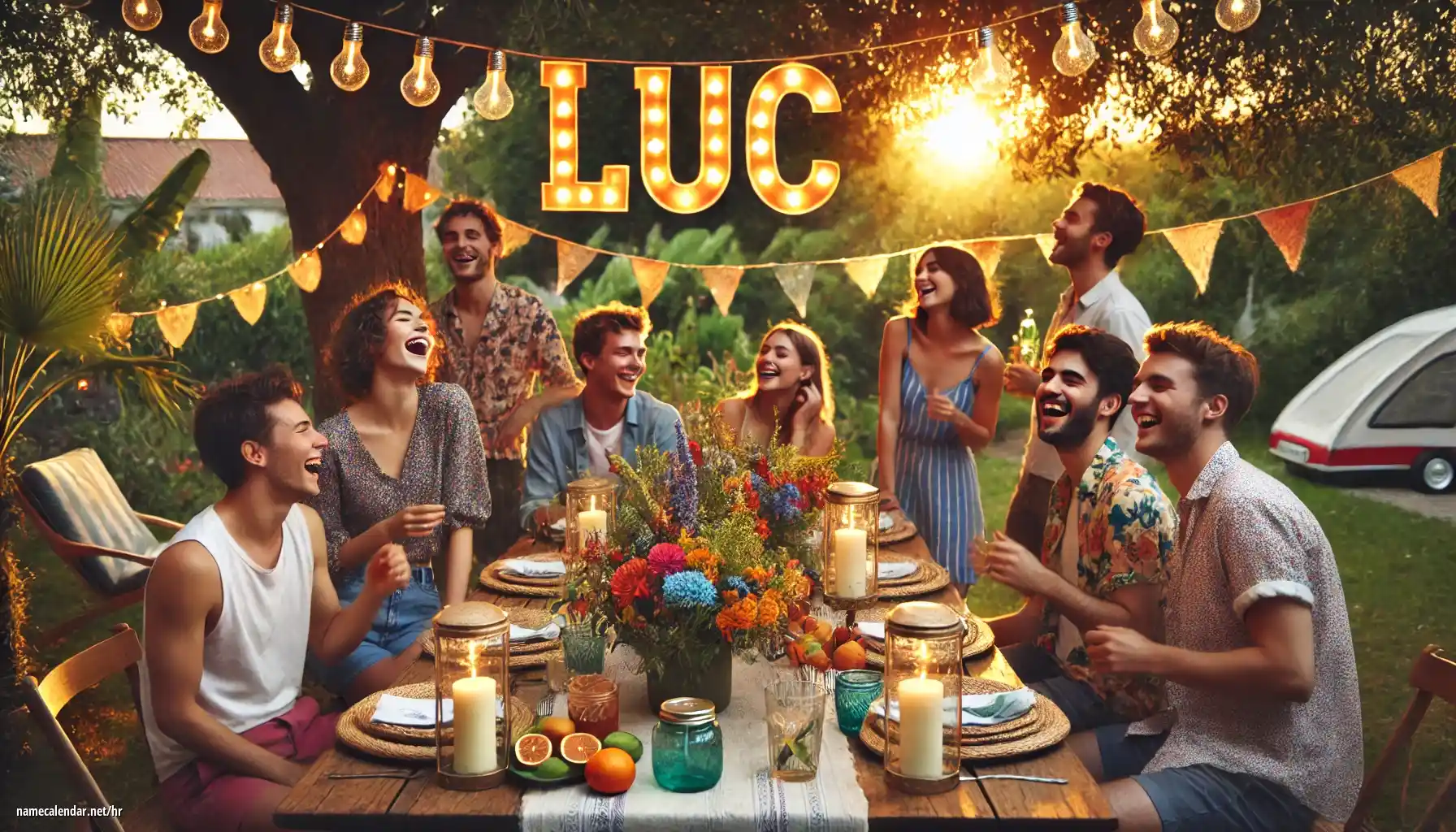 Proslava imendana i imendana - Luc