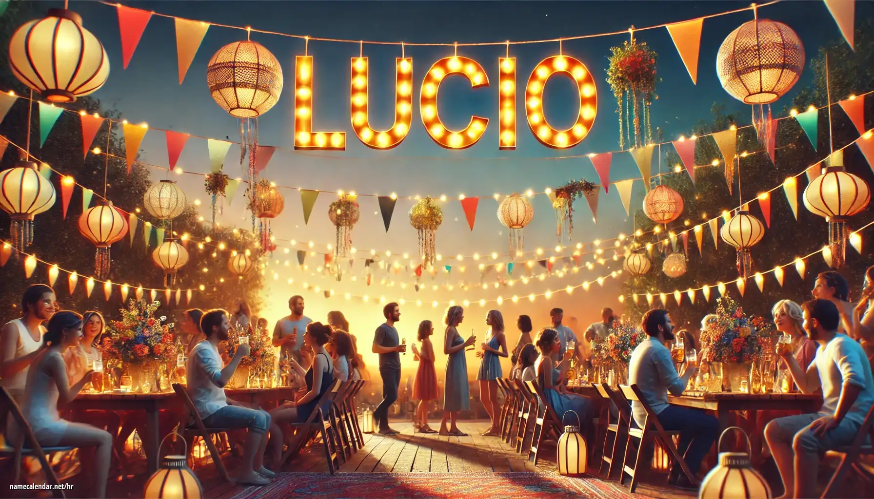 Proslava imendana i imendana - Lucio