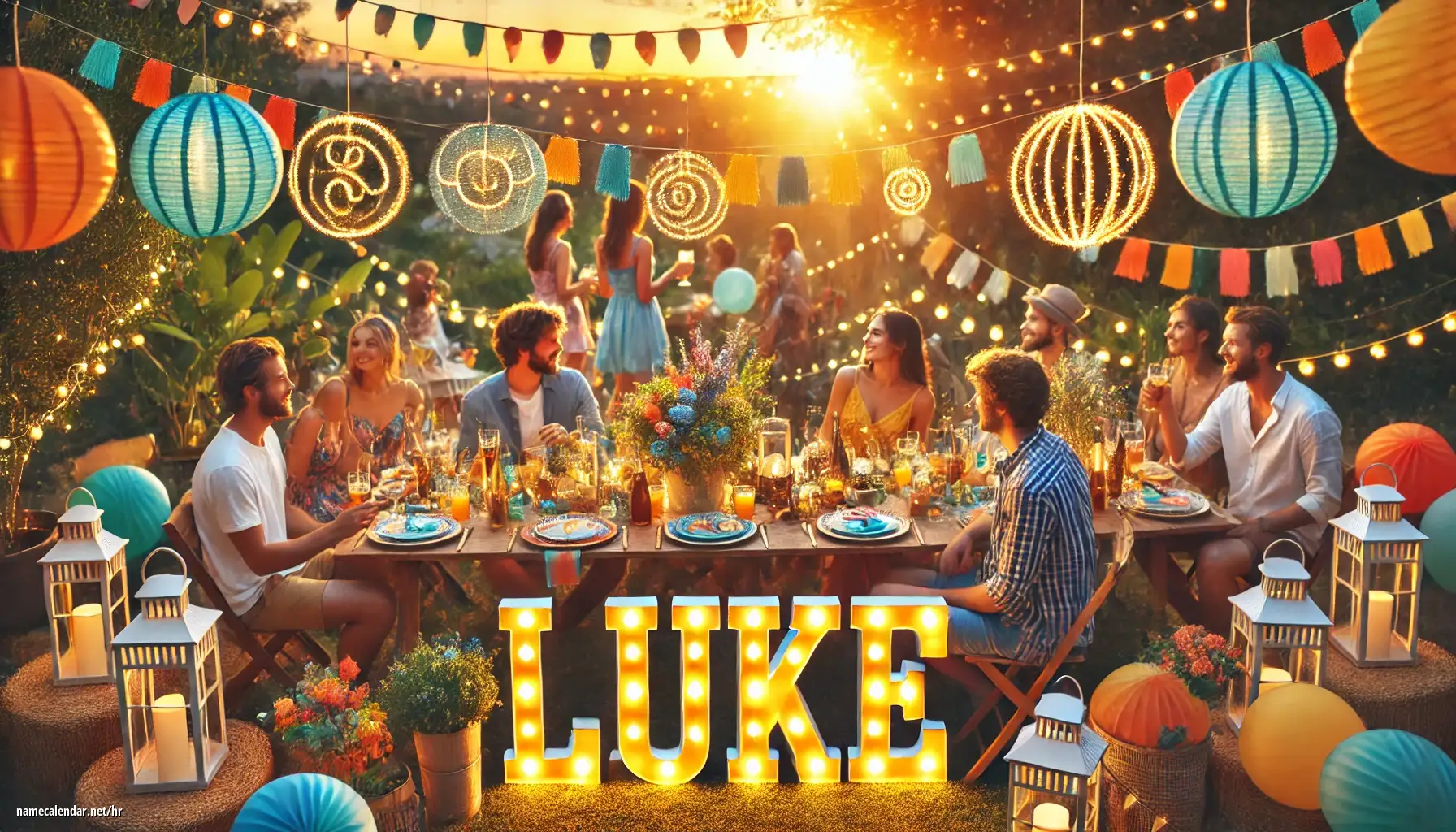 Proslava imendana i imendana - Luke