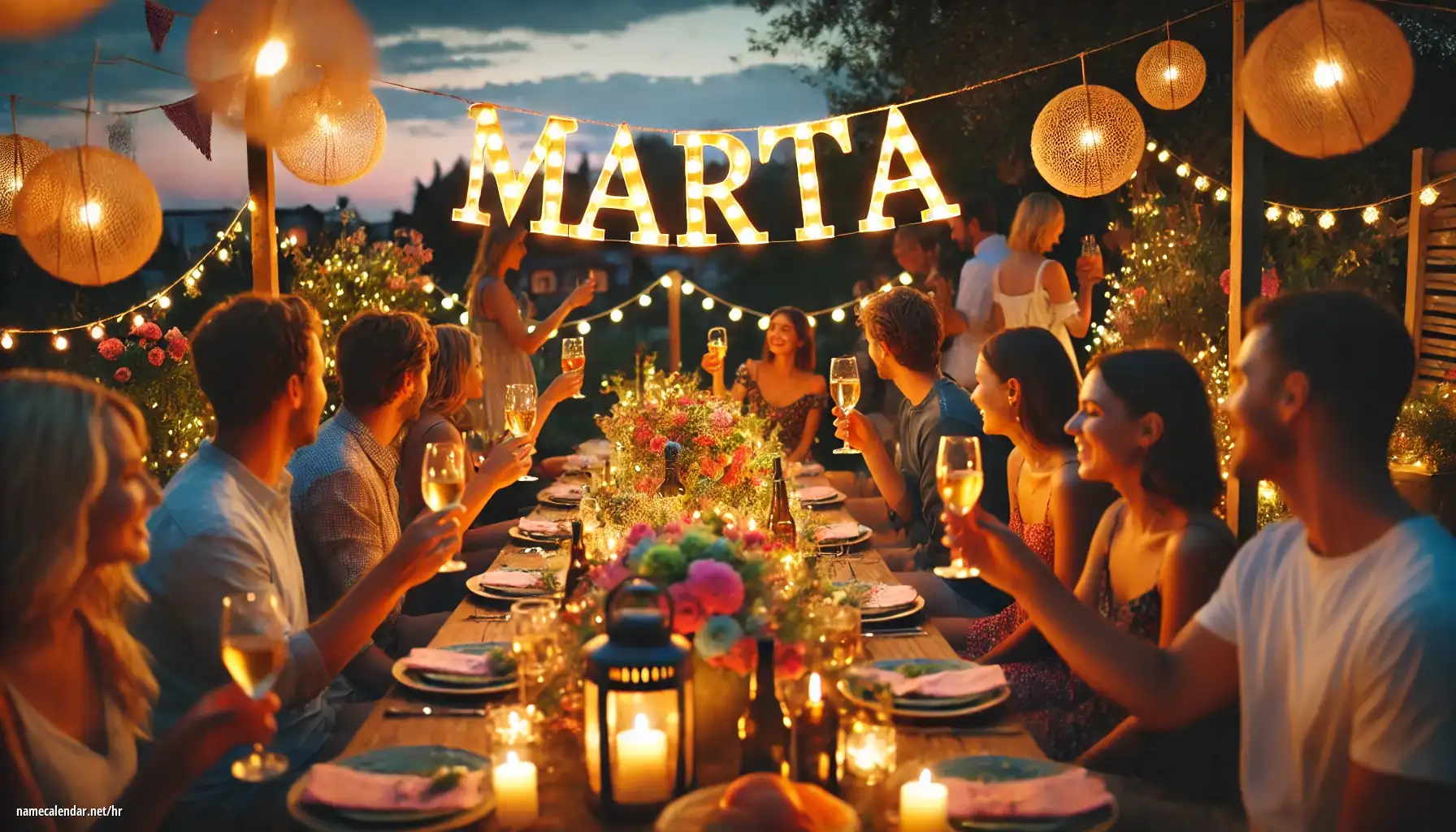 Proslava imendana i imendana - Márta